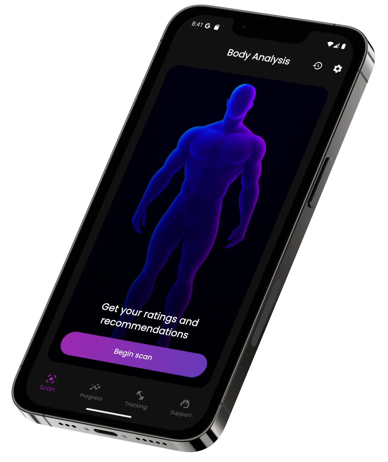 SomaScope App on a phone